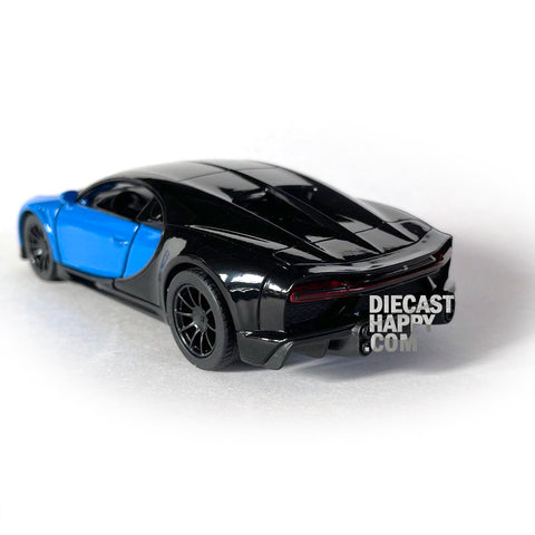 2021 Bugatti Chiron Super Sport 1:38 Scale Diecast Model Blue by Kinsmart