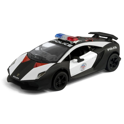 Lamborghini Sesto Elemento Police Edition 1:38 Scale Diecast Model by Kinsmart