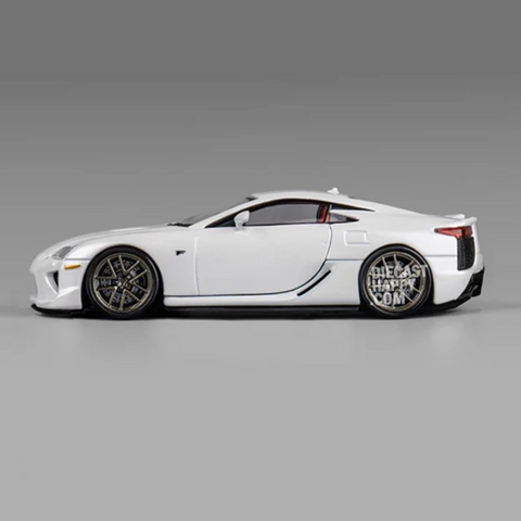 2010 Lexus LFA 1:64 Scale Diecast Model Pearl White by CM Model