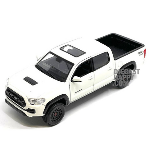 2023 Toyota Tacoma 1:27 Scale Diecast Model White by Maisto (NO BOX)