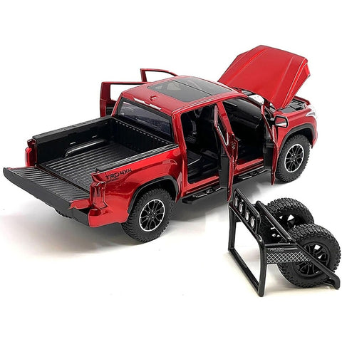 2023 Toyota Tundra TRD Off-Road 4×4 1:24 Scale Diecast Model Red