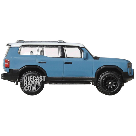 2024 Toyota Land Cruiser 1:64 Scale Diecast Model Cavalry Blue