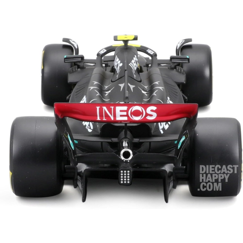 2023 F1 Mercedes AMG W14 Lewis Hamilton #44 1:24 Scale Diecast Model by Bburago