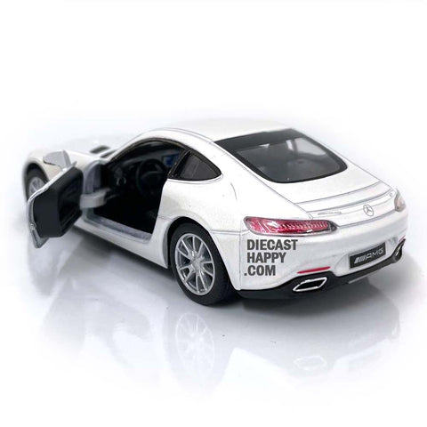 2015 Mercedes-AMG GT Coupe 1:36 Scale in White by Kinsmart
