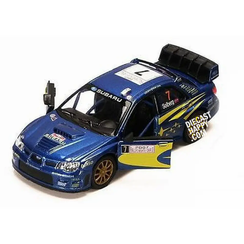2007 Subaru Impreza WRC 1:36 Scale Diecast Model Blue by Kinsmart