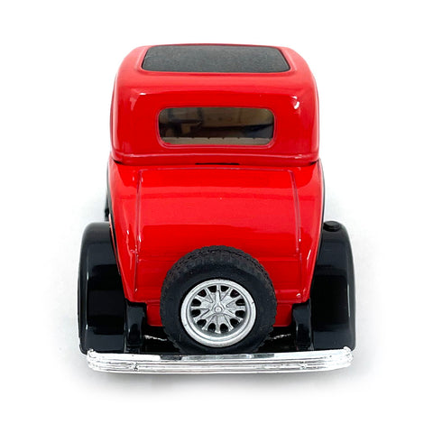 1932 Ford 3-Window Coupe 1:34 Scale Diecast Model Red by Kinsmart