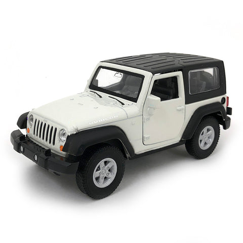 2007 Jeep Wrangler Rubicon 4.5 inch 1:36 Scale Diecast Model by Welly