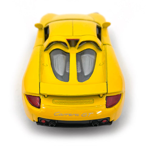 2007 Porsche Carrera GT 1:36 Scale Diecast Model Yellow by Kinsmart