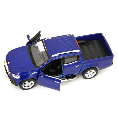 2017 Mercedes-Benz X-Class Double Cab Pickup Truck 1:42 Scale Black/Red/Blue/Yellow by Kinsmart (SET OF 4)