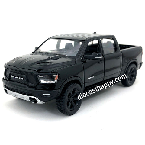 2019 Dodge Ram 1500 Pick Up Truck 1:46 Scale Diecast Model Black by Kinsmart