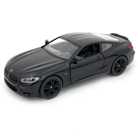 2021 BMW M8 Competition Coupe 1:38 Scale Diecast Model Black by Kinsmart