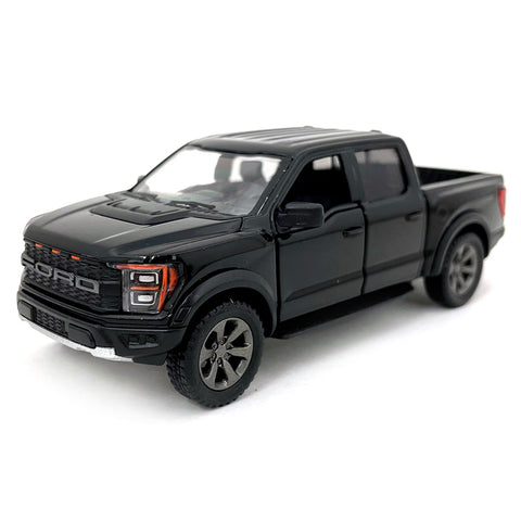 2022 Ford F-150 Raptor Pickup 1:46 Scale Diecast Model Black by Kinsmart