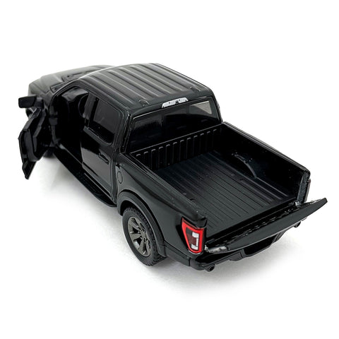2022 Ford F-150 Raptor Pickup 1:46 Scale Diecast Model Black by Kinsmart