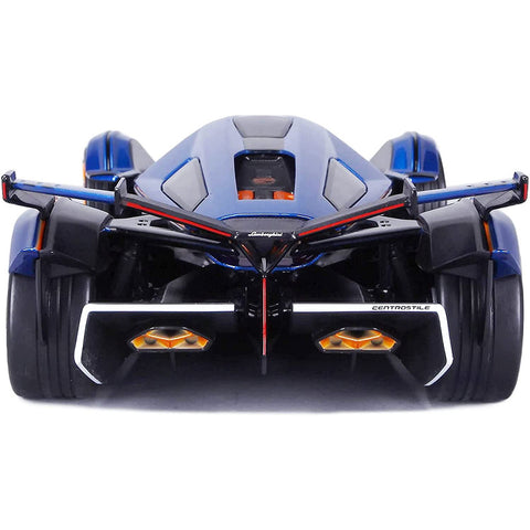 2019 Lamborghini V12 Vision Gran Turismo 1:18 Scale Diecast Model Blue by Maisto 31454