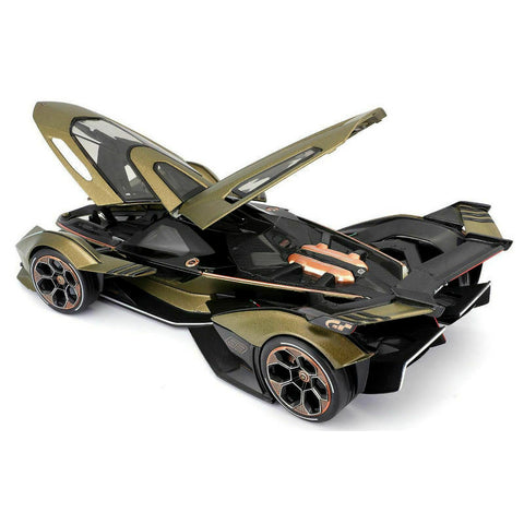2019 Lamborghini V12 Vision Gran Turismo 1:18 Scale Diecast Model Green by Maisto 31454