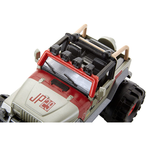1993 Jurassic Park/World Jeep Wrangler Off Road Version w/ Big Wheels by Matchbox
