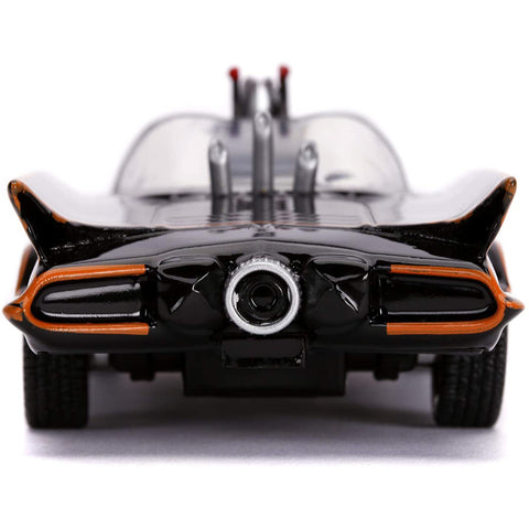 DC Comics 1966 Batmobile with Batman Figure 1:32 Scale Diecast Model Black by Jada 31703