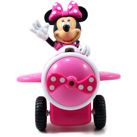 Disney Junior Minnie Mouse Airplane 7 Inch R/C by Jada 97115