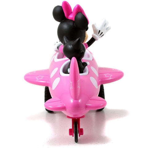 Disney Junior Minnie Mouse Airplane 7 Inch R/C by Jada 97115
