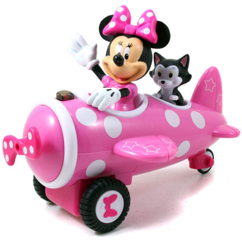 Disney Junior Minnie Mouse Airplane 7 Inch R/C by Jada 97115