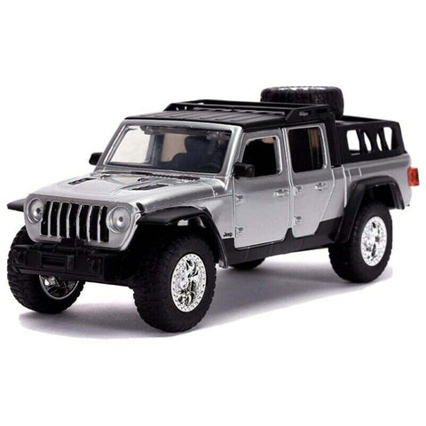 Fast & Furious 2020 Jeep Gladiator 1:24 Scale Diecast Model Silver by Jada 31984