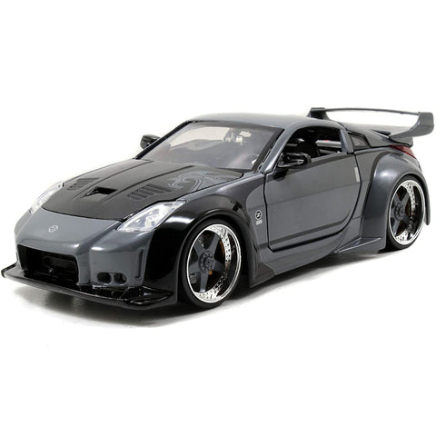 Fast & Furious DK's 2003 Nissan 350Z 1:24 Scale Diecast Model Gray by Jada 97172