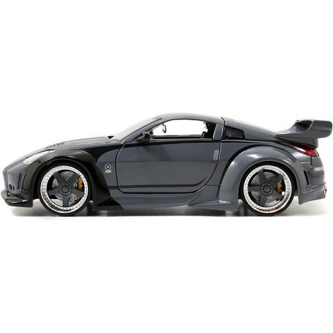 Fast & Furious DK's 2003 Nissan 350Z 1:24 Scale Diecast Model Gray by Jada 97172