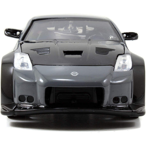 Fast & Furious DK's 2003 Nissan 350Z 1:24 Scale Diecast Model Gray by Jada 97172