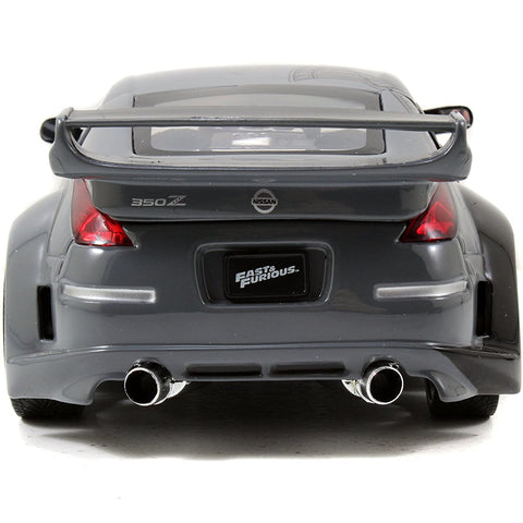 Fast & Furious DK's 2003 Nissan 350Z 1:24 Scale Diecast Model Gray by Jada 97172
