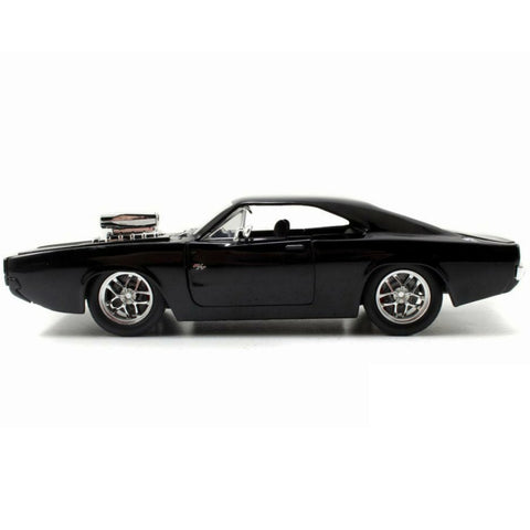 Fast & Furious Dom's Dodge Charger R/T 1:24 Scale Build N' Collect Diecast Model with Figure by Jada 30698