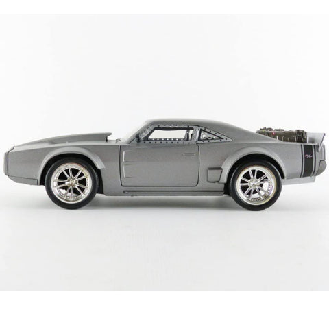 Fast & Furious F8 Dom's Ice Charger 1:24 Scale Diecast Model Silver by Jada 98291
