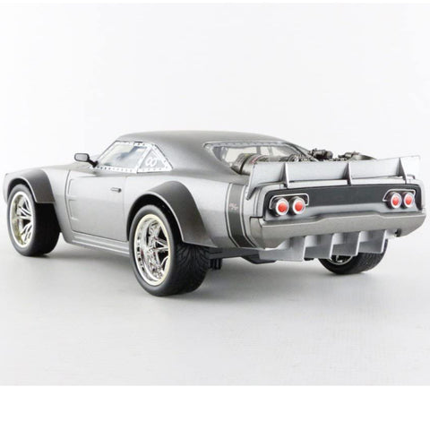 Fast & Furious F8 Dom's Ice Charger 1:24 Scale Diecast Model Silver by Jada 98291