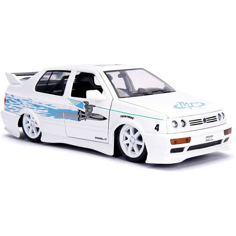 Fast & Furious Jesse's 1995 Volkswagen Jetta 1:24 Scale Diecast Model White by Jada 99591