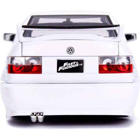 Fast & Furious Jesse's 1995 Volkswagen Jetta 1:24 Scale Diecast Model White by Jada 99591