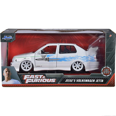 Fast & Furious Jesse's 1995 Volkswagen Jetta 1:24 Scale Diecast Model White by Jada 99591