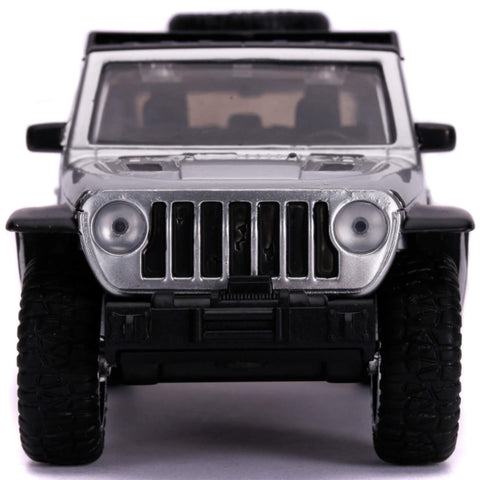 Fast & Furious 2020 Jeep Gladiator 1:32 Scale Diecast Model Silver by Jada 32031 diecasthappy.com