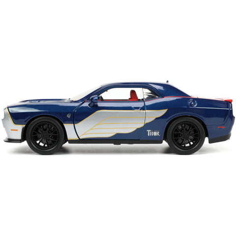 Marvel THOR 2015 Dodge Challenger Hellcat 1:24 Scale Diecast Model by Jada 32186