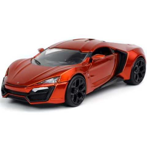 Hyper Spec 2017 Lykan Hypersport 1:24 Scale Diecast Model Copper by Jada 32278