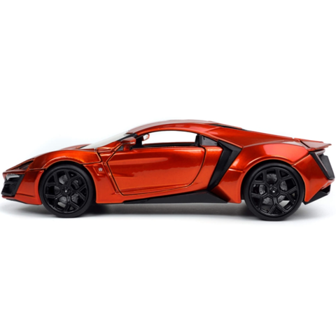 Hyper Spec 2017 Lykan Hypersport 1:24 Scale Diecast Model Copper by Jada 32278
