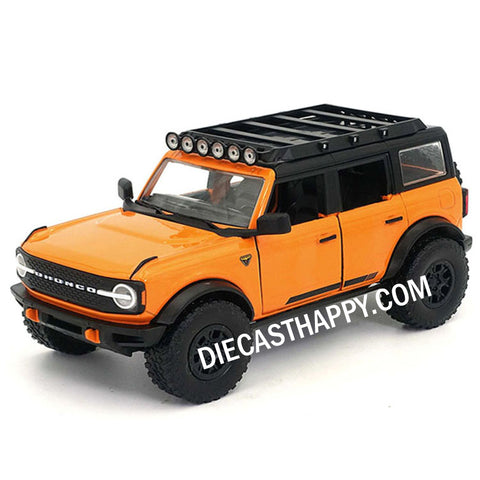 Just Trucks 2021 Ford Bronco 4x4 1:24 Scale Diecast Model (No Window Box)
