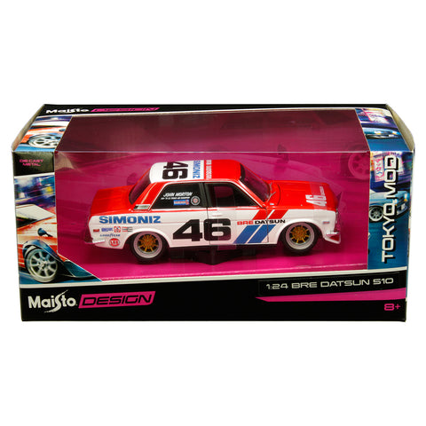 Maisto Design Tokyo Mod BRE Datsun 510 #46 1:24 Scale Diecast Model by Maisto 32532