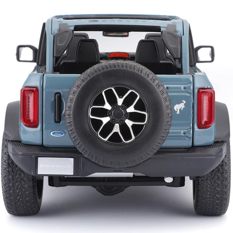 Maisto Special Edition 2021 Ford Bronco Badlands 1:18 Scale Diecast Model Blue by Maisto 31457-BL
