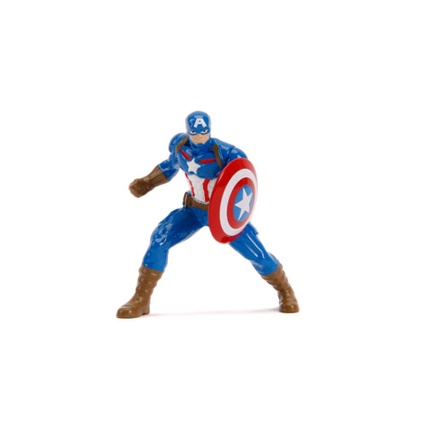 Marvel Avengers 2006 Ford Mustang GT 1:24 Scale Diecast Model with Captain America by Jada 31187