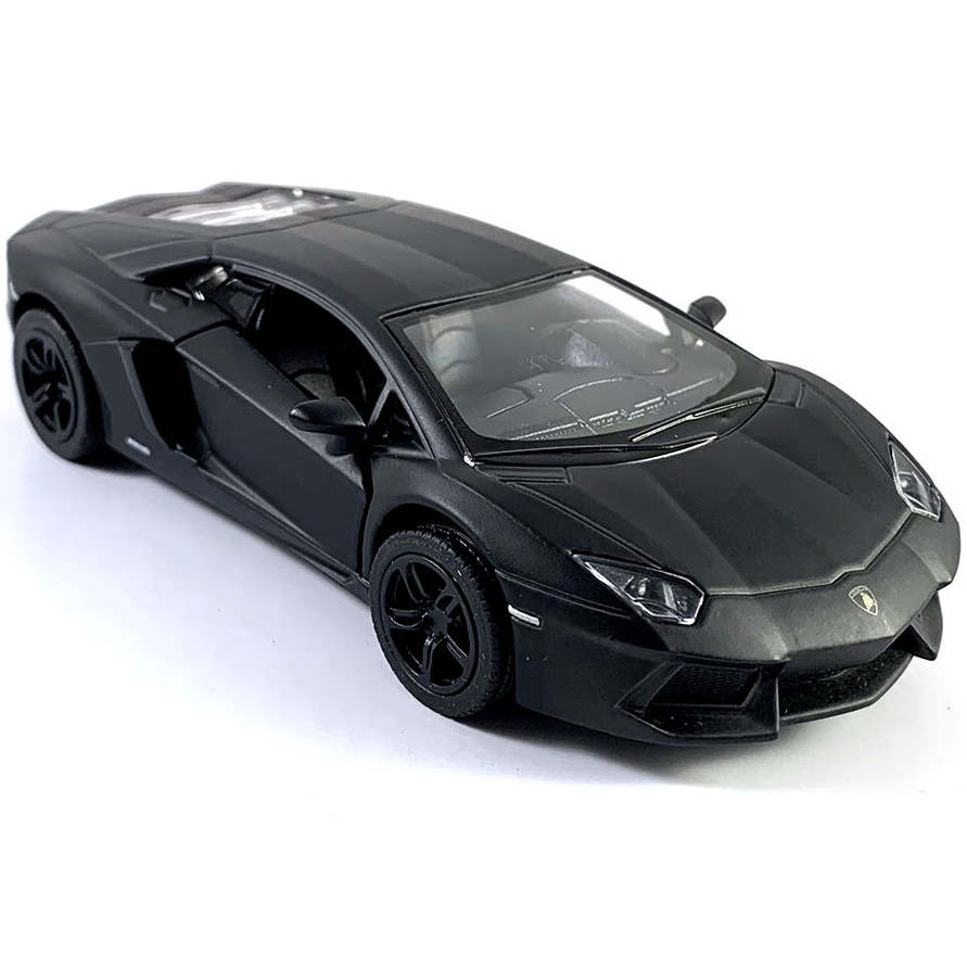 2011 Lamborghini Aventador LP700-4 1:38 Scale Matte Black by