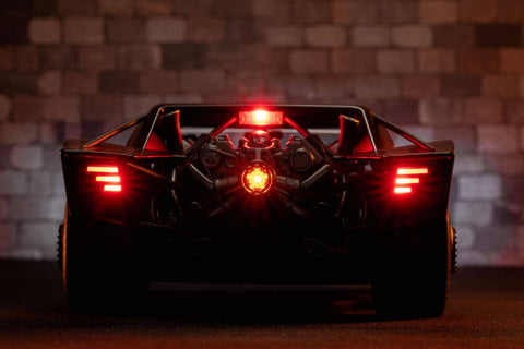 The Batman (2022) Batmobile & Batman, 1:18 Scale Vehicle w/ 3.75" Figure by Jada 32504