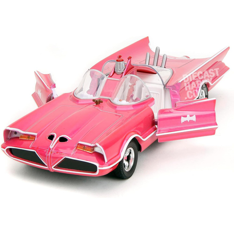 1966 Batmobile 1:24 Scale Diecast Model Pink Metallic by Jada 35189