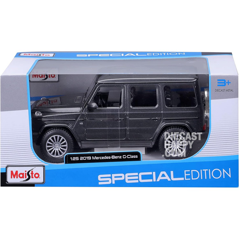 2019 Mercedes-Benz G-Class 1:24 Scale Diecast Model Metallic Grey by Maisto