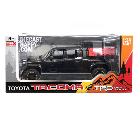 2024 Toyota Tacoma TRD Pro Off-Road 1:24 Scale Diecast Model Black