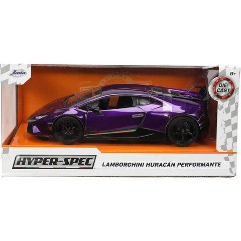 2019 Lamborghini Huracan LP 640-4 Performante 1:24 Purple by Jada 34214