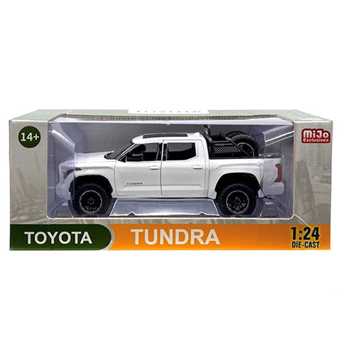 2023 Toyota Tundra TRD Off-Road 4×4 1:24 Scale Diecast Model White